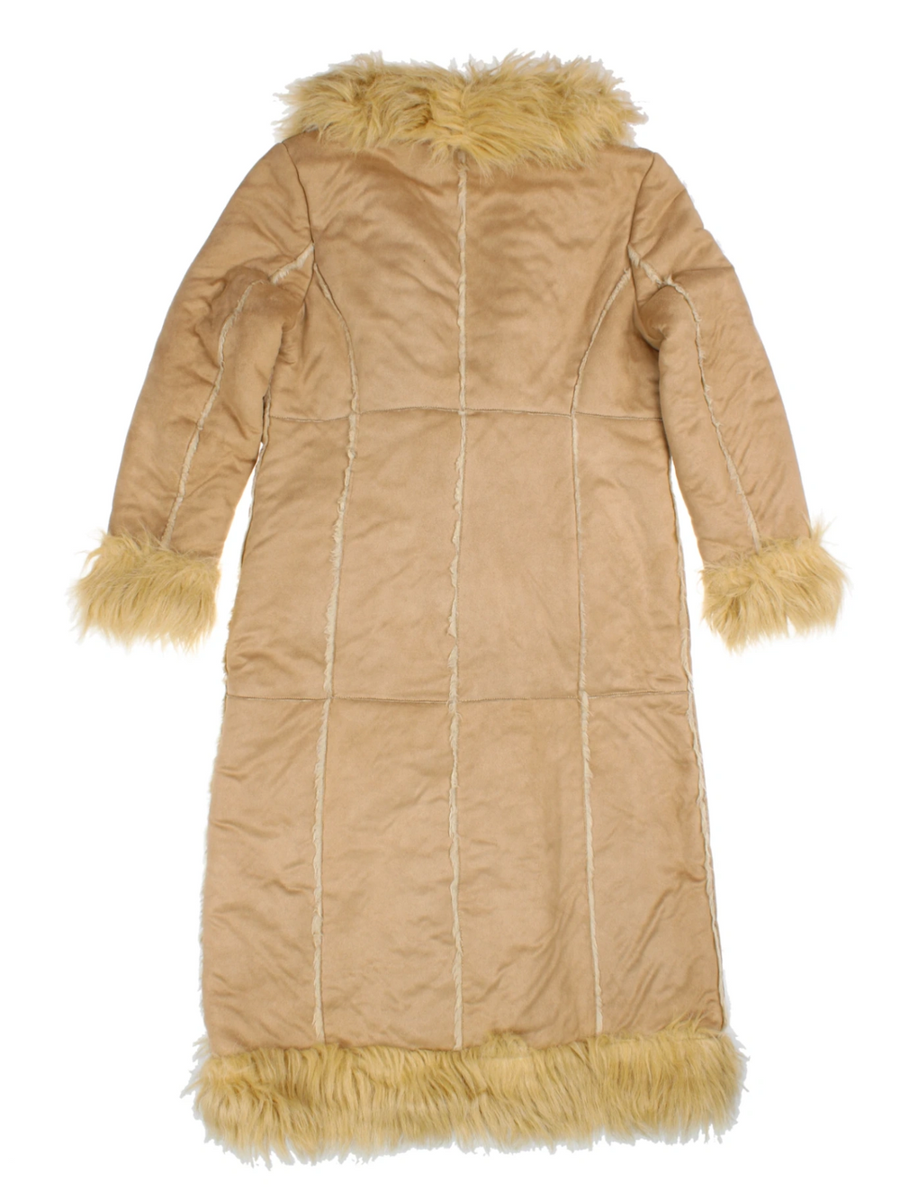 Y2K Afghan Coat (Size M) - VintageFolk