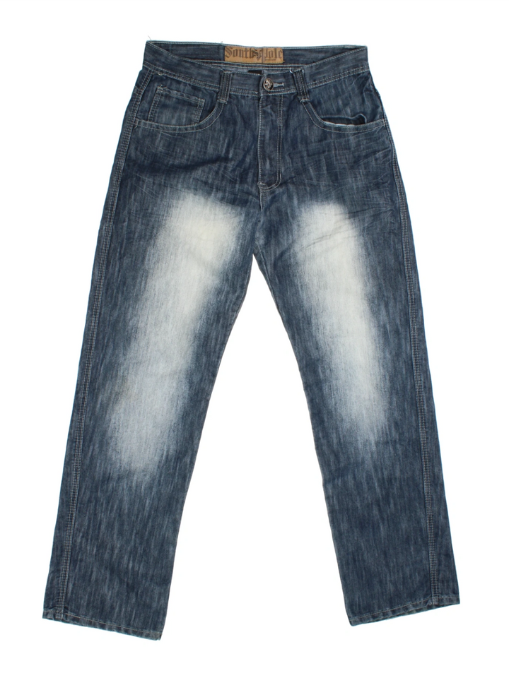 Y2K South Pole Jeans (Size M) - VintageFolk