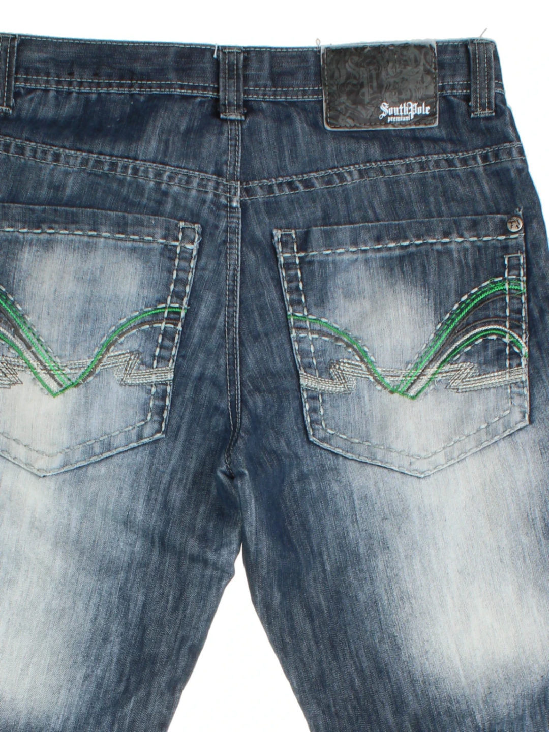 Y2K South Pole Jeans (Size M) - VintageFolk