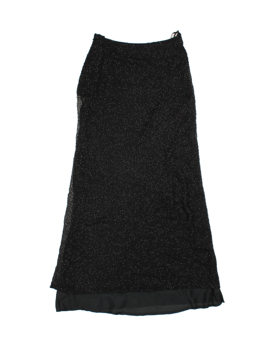90's Hobbs Beaded Maxi Skirt (Size XS) - VintageFolk