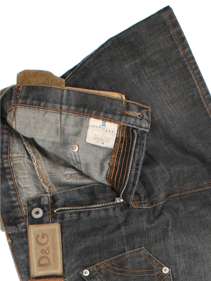 Y2K Dolce & Gabbana Mini Skirt (Size M) - VintageFolk