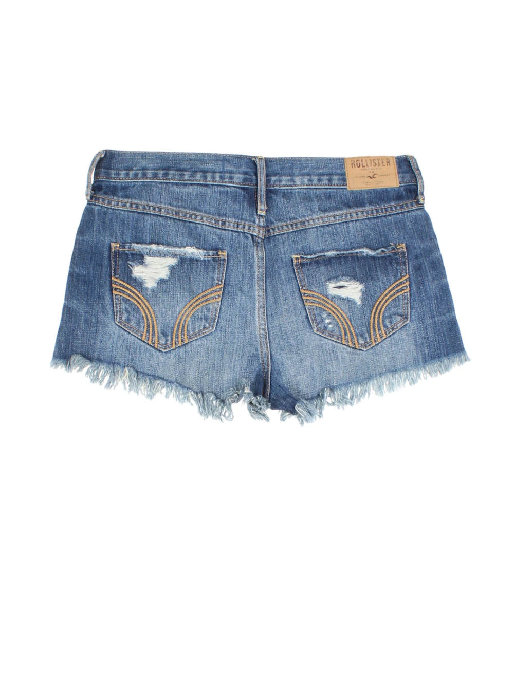 Y2K Hollister Denim Short (Size L) - VintageFolk