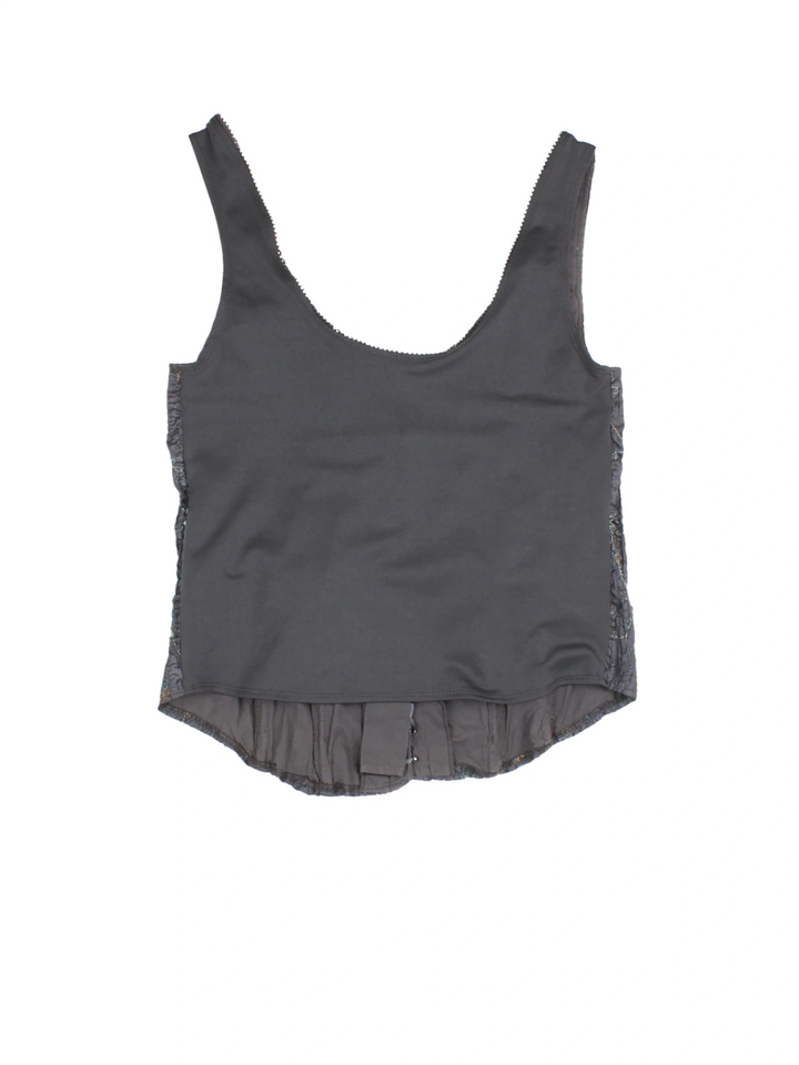 90's New Look Corset Top (Size M) - VintageFolk