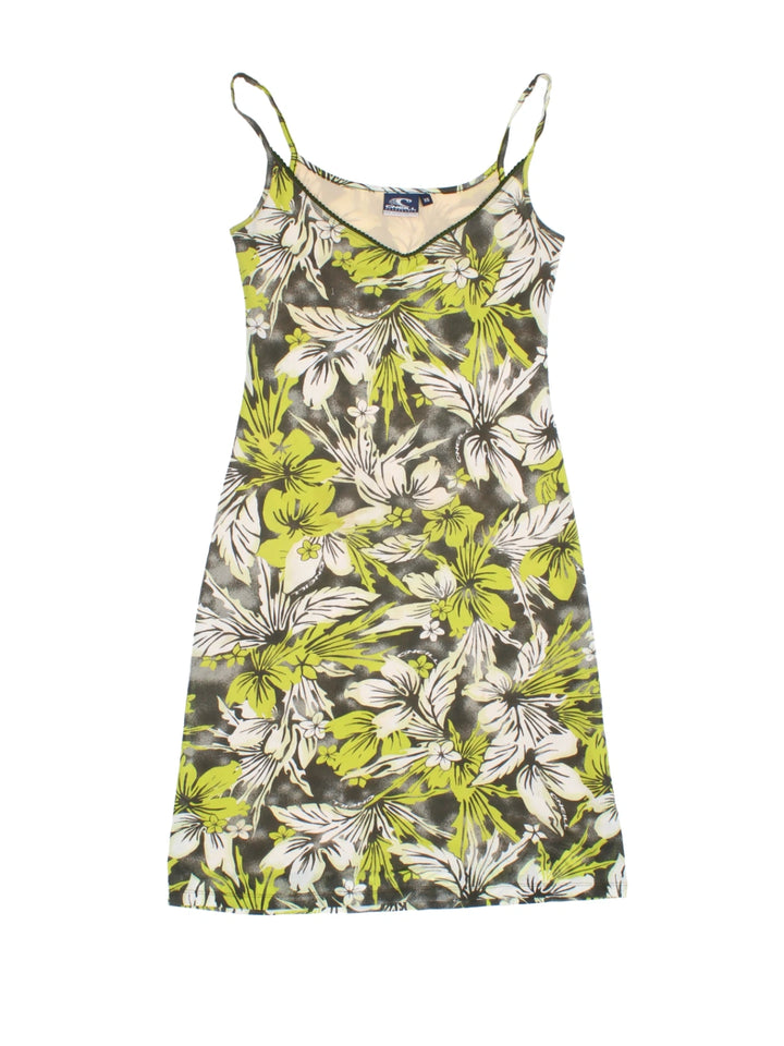 Y2K O'Neill Floral Midi Dress (Size XXS) - VintageFolk