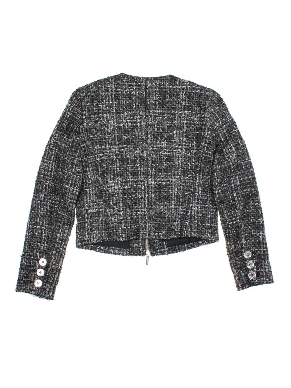 Y2K Michael Kors Tweed Jacket (Size XXS) - VintageFolk