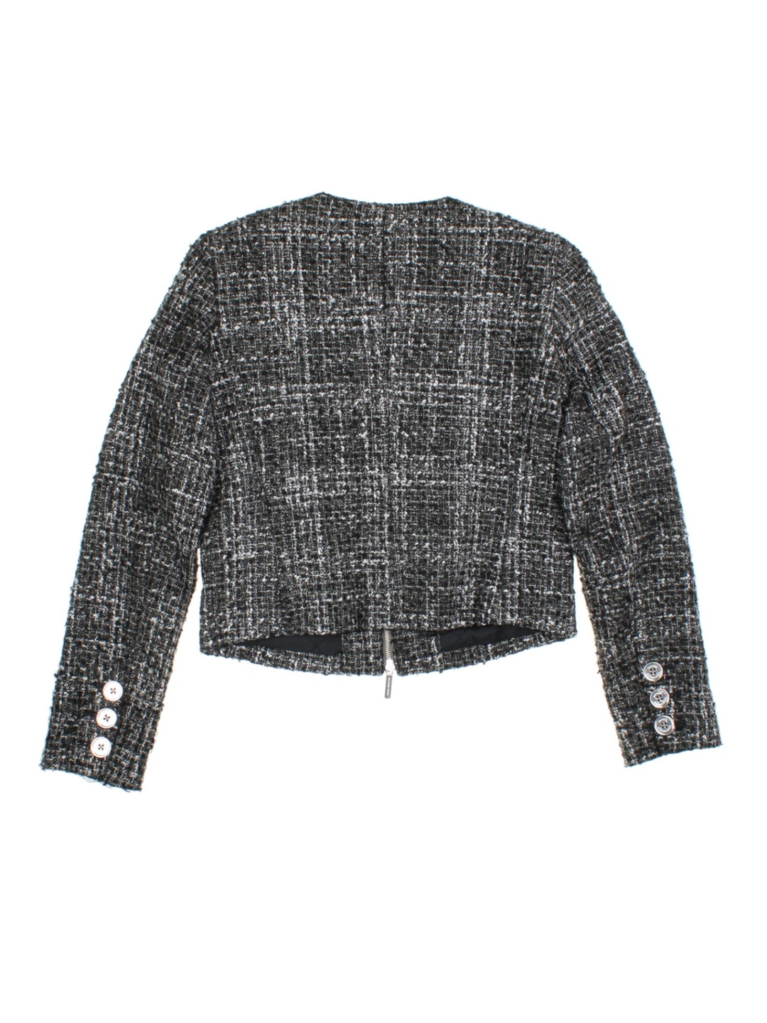 Y2K Michael Kors Tweed Jacket (Size XXS) - VintageFolk