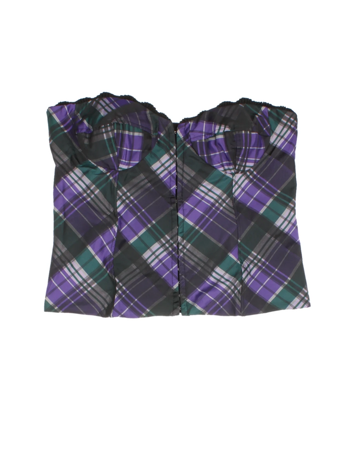 Y2K Corset Top (Size S) - VintageFolk