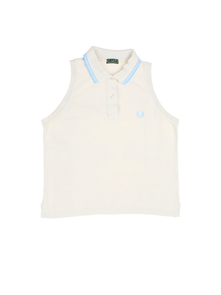 Fred Perry Sleeveless Polo (Size XS) - VintageFolk