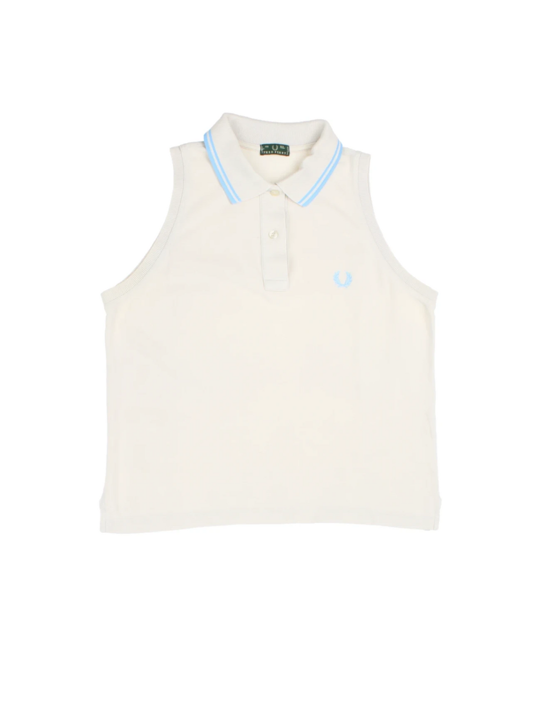 Fred Perry Sleeveless Polo (Size XS) - VintageFolk