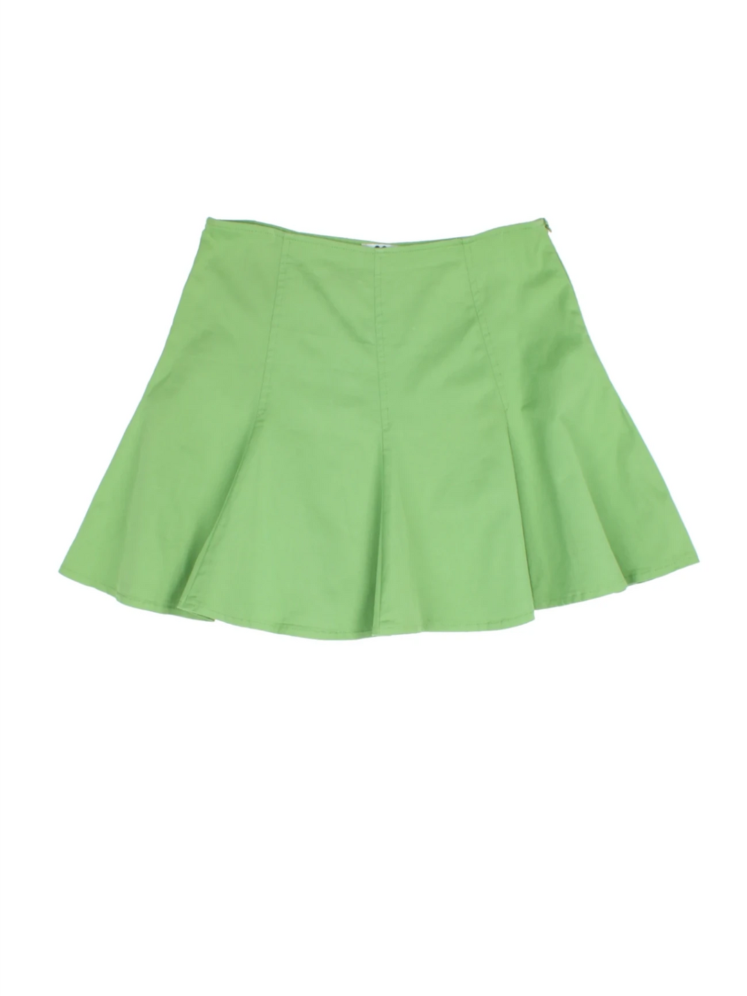 Y2K Pleated Mini Skirt (Size M) - VintageFolk