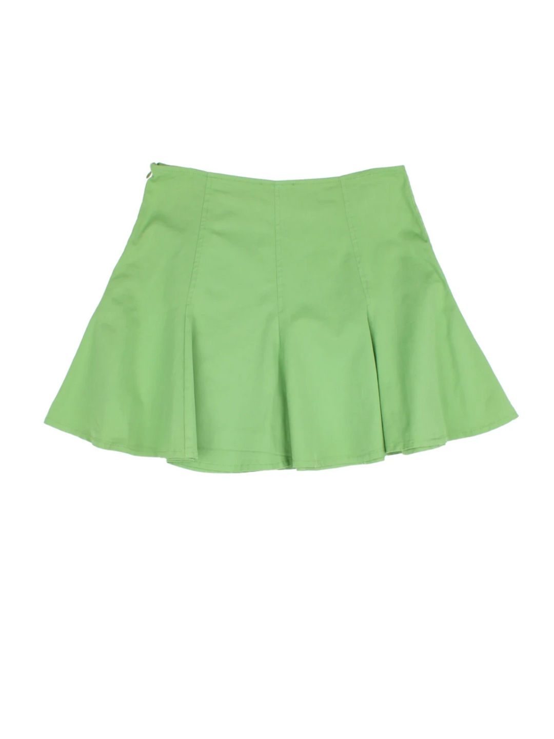 Y2K Pleated Mini Skirt (Size M) - VintageFolk