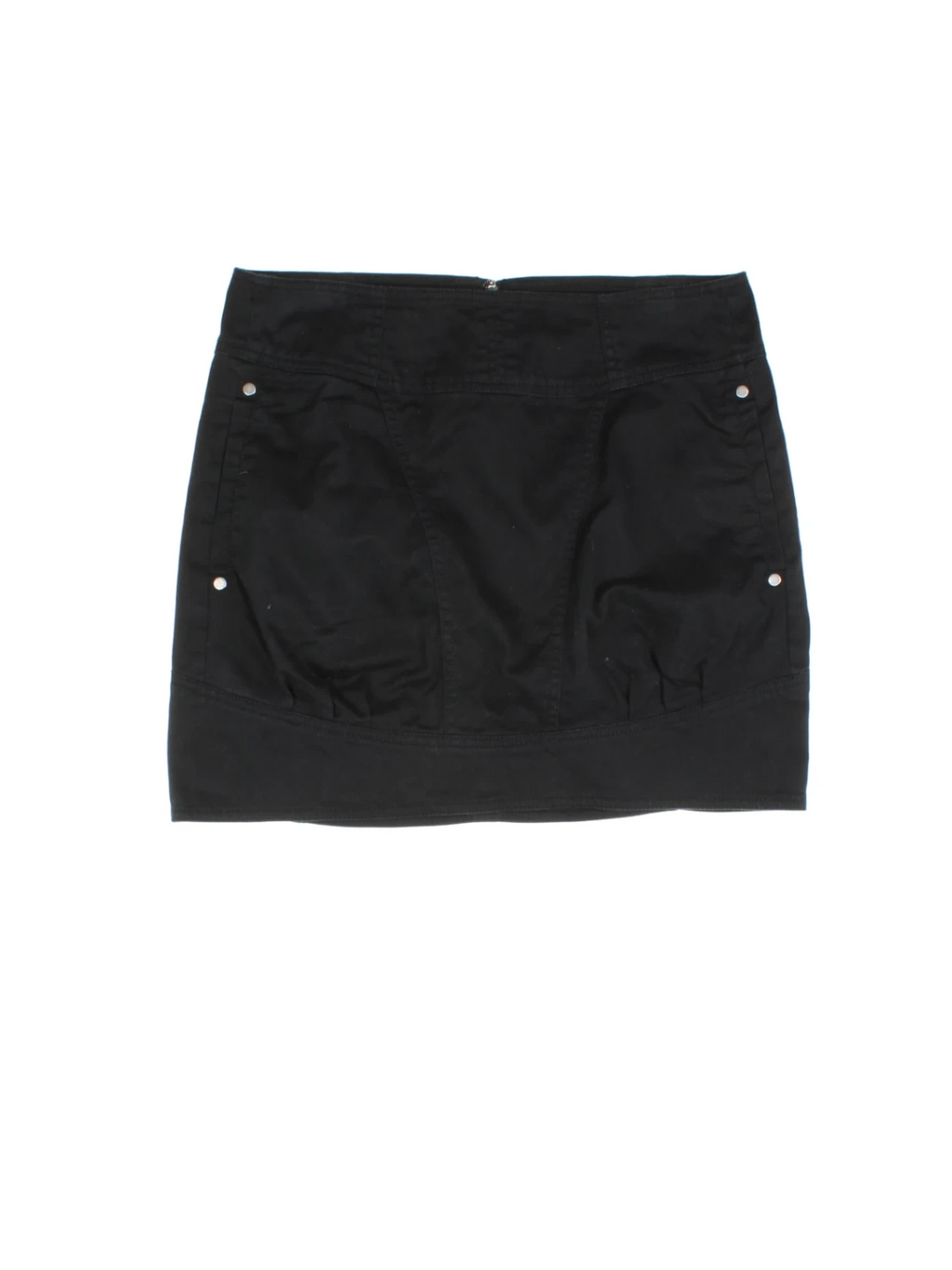 Y2K Studded Mini Skirt (Size L) - VintageFolk