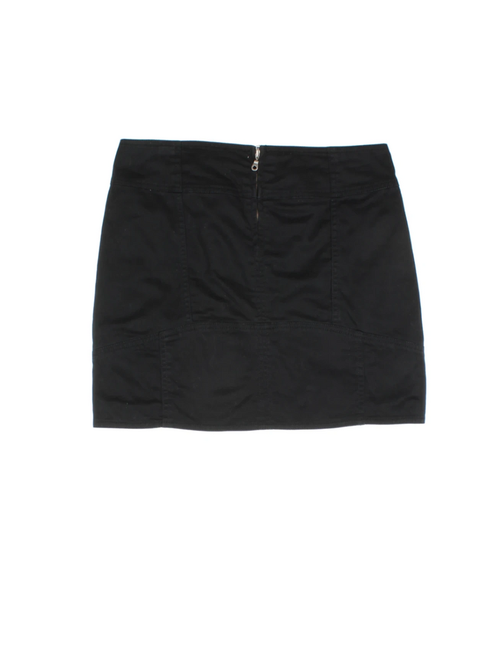 Y2K Studded Mini Skirt (Size L) - VintageFolk