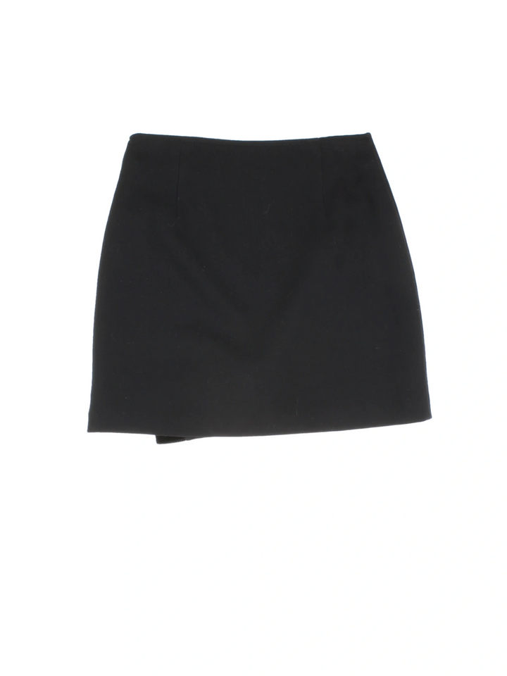 90's Wrap Over Mini Skirt (Size XS) - VintageFolk