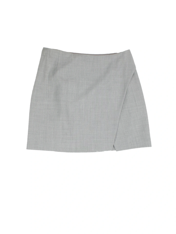90's Wrap Mini Skirt (Size L) - VintageFolk