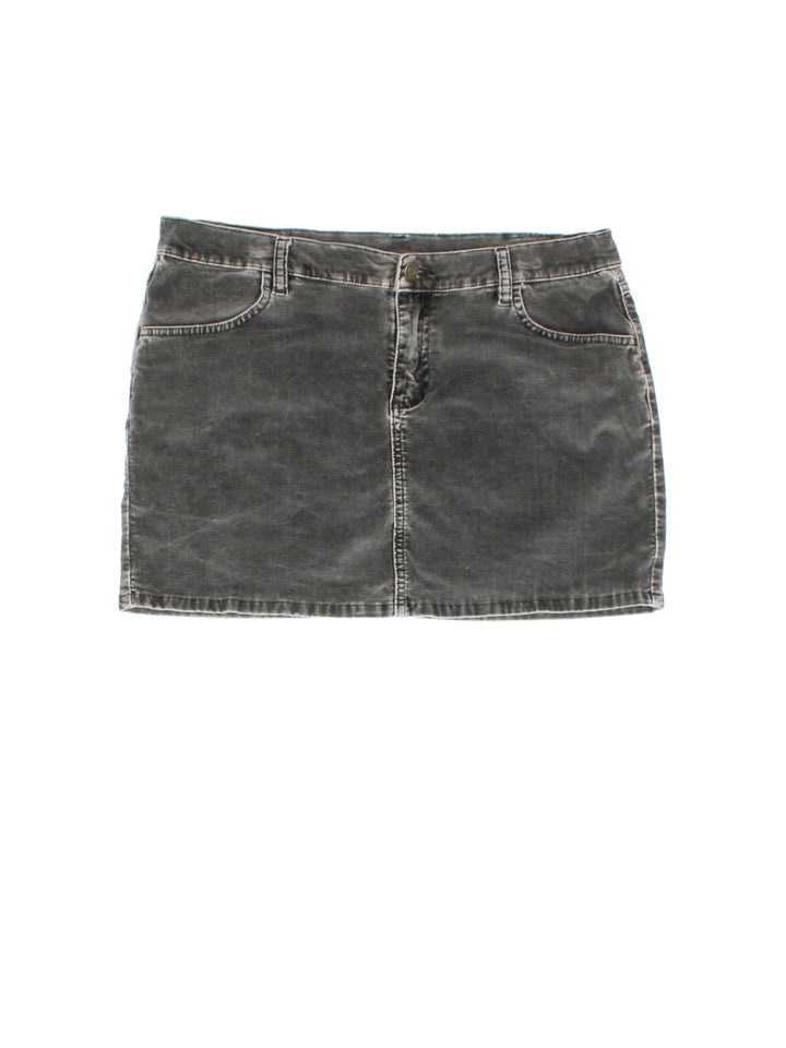 Y2K Wrangler Mini Skirt (Size XL) - VintageFolk