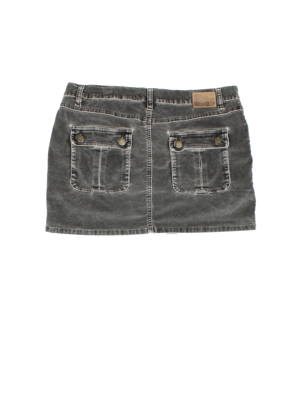 Y2K Wrangler Mini Skirt (Size XL) - VintageFolk