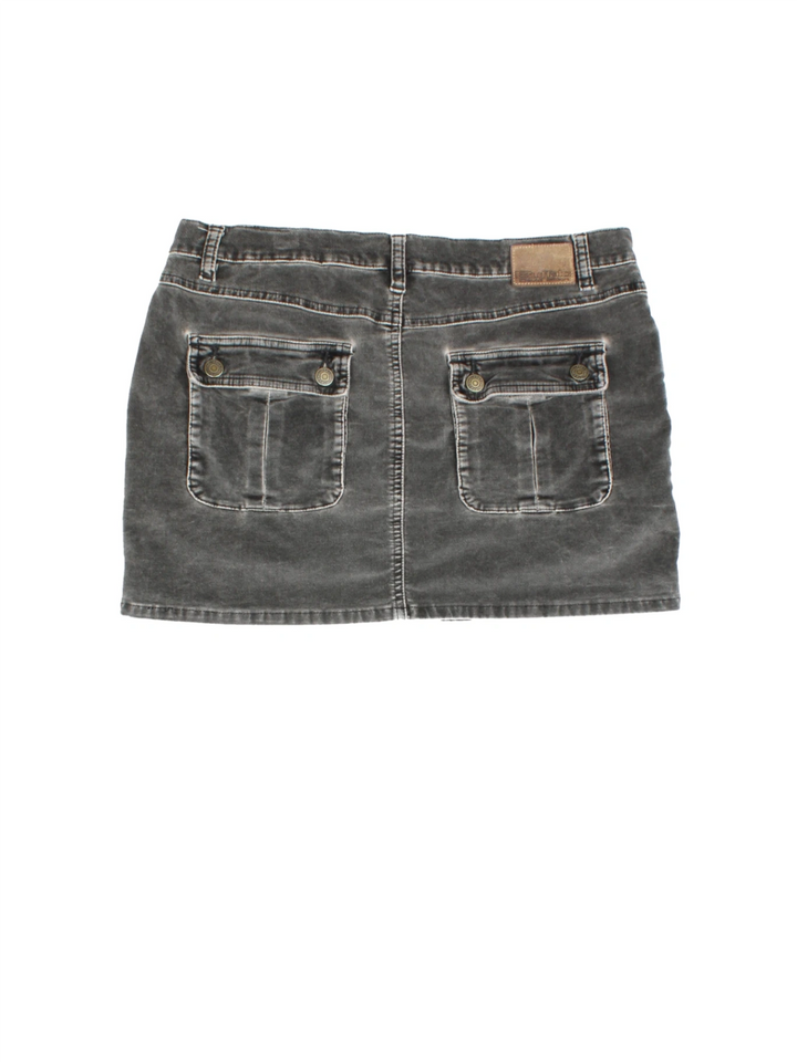 Y2K Wrangler Mini Skirt (Size XL) - VintageFolk