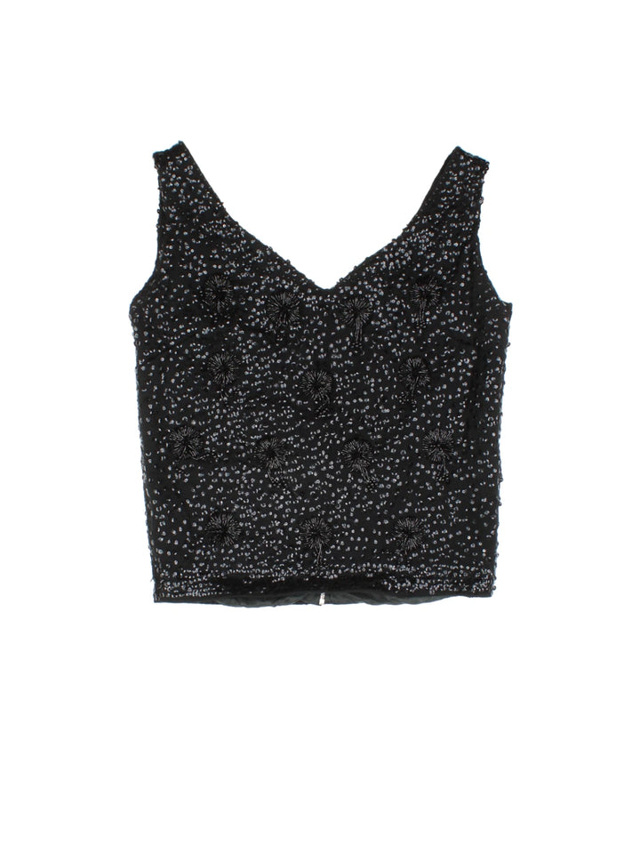 90's Sequin Top (Size S) - VintageFolk