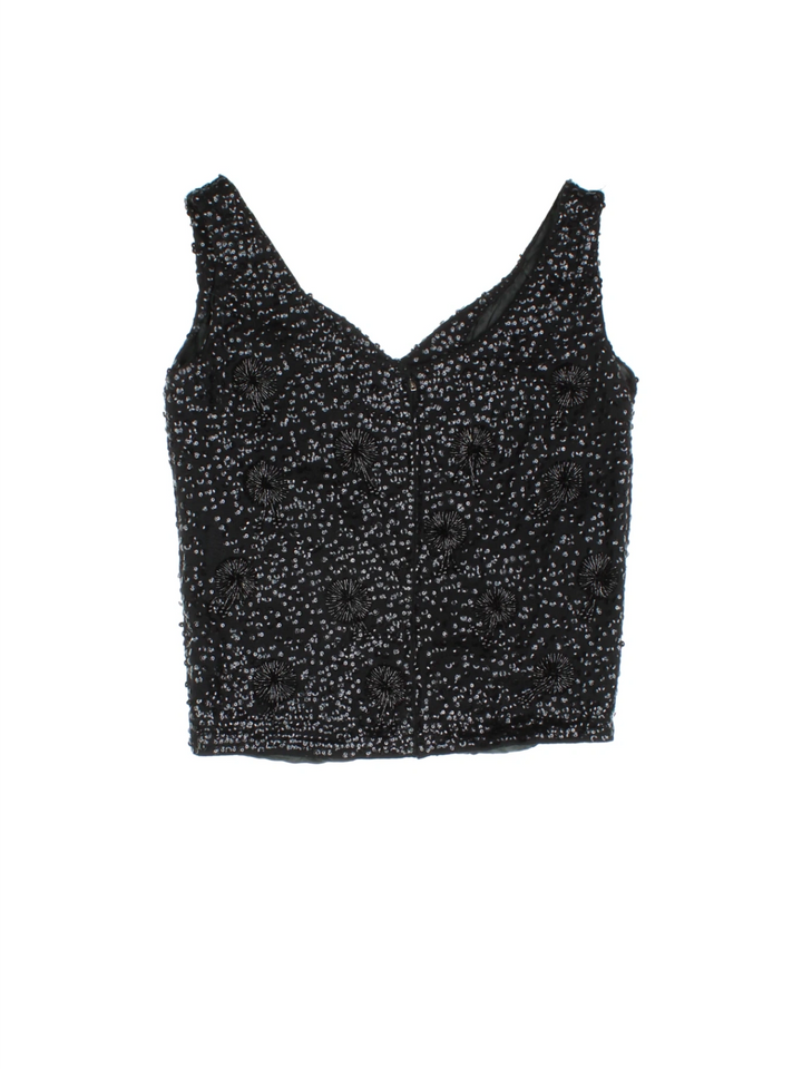 90's Sequin Top (Size S) - VintageFolk