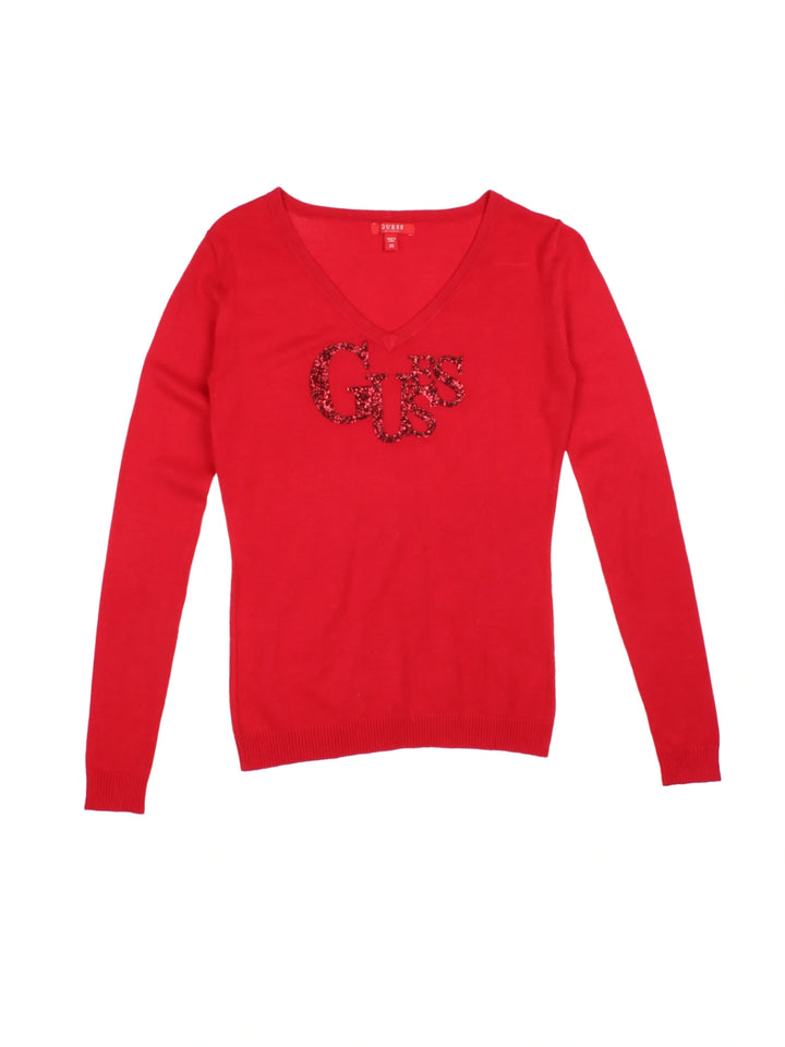 Guess Glitter Jumper (Size XS)