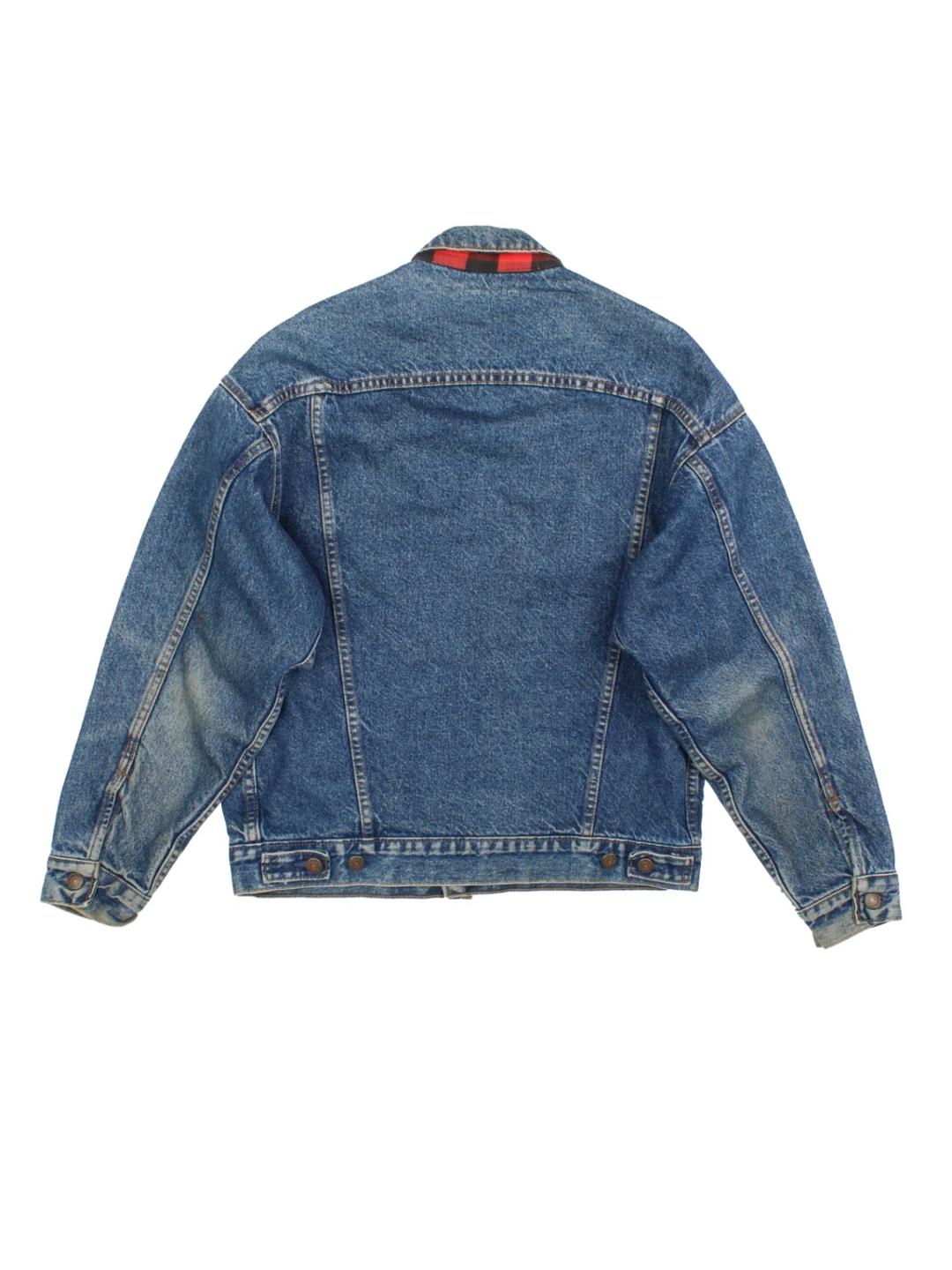 80's Levi Strauss Flannel Lined Denim Jacket (Size M)
