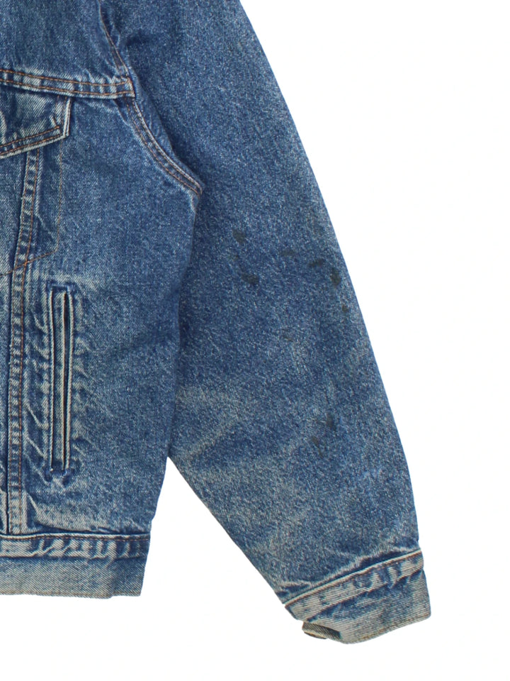 80's Levi Strauss Flannel Lined Denim Jacket (Size M)