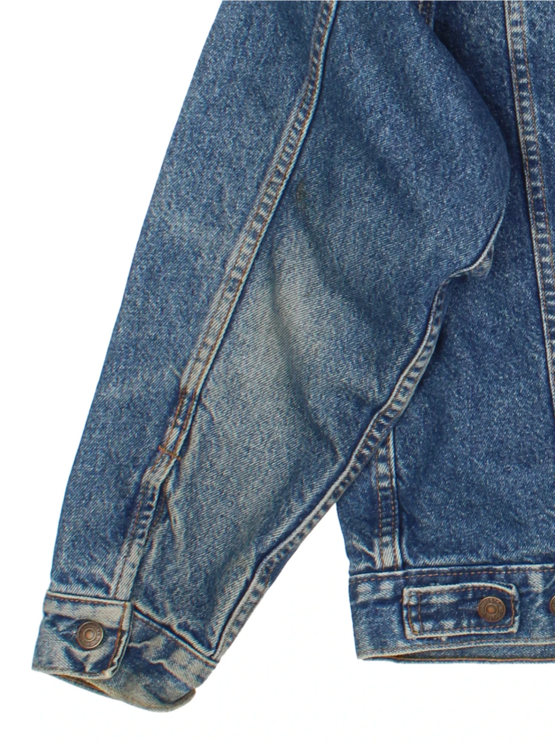 80's Levi Strauss Flannel Lined Denim Jacket (Size M)