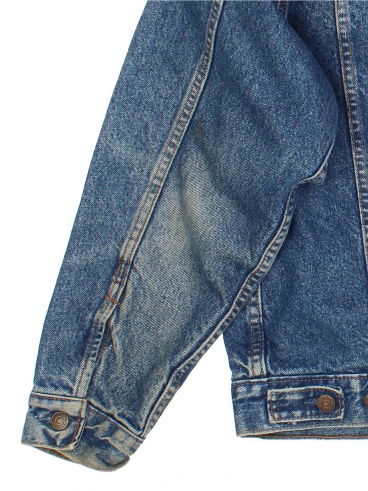 80's Levi Strauss Flannel Lined Denim Jacket (Size M)