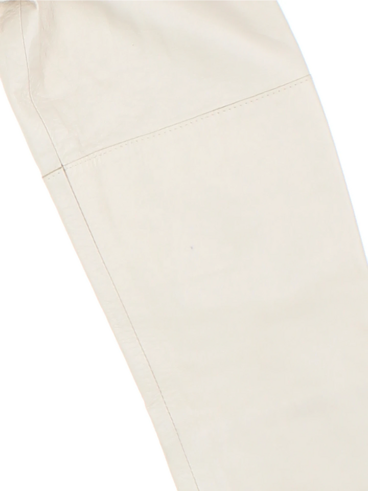 90's Braided Leather Jacket (Size S) - VintageFolk