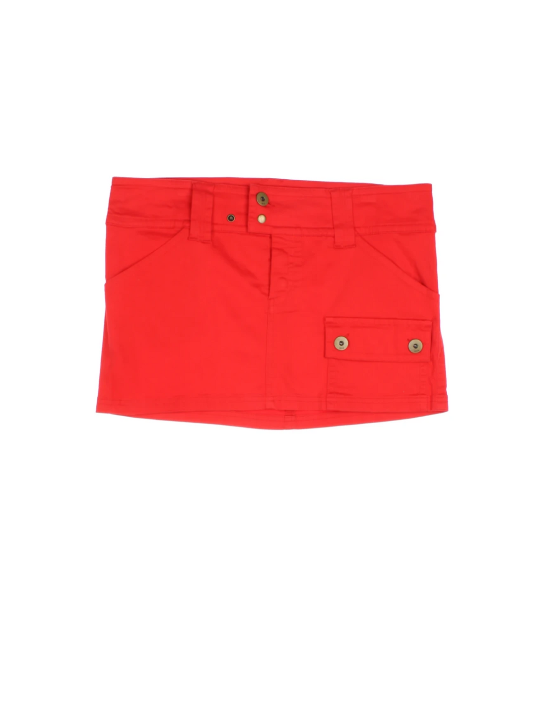 Y2K Cargo Mini Skirt (Size L)