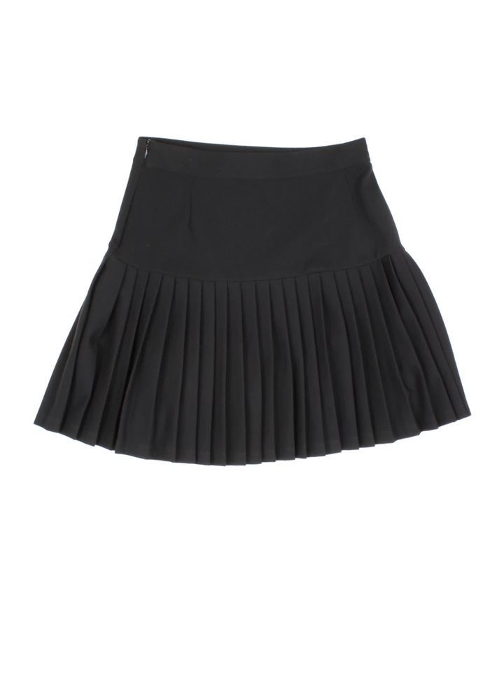 Y2K Pleated Mini Skirt (Size XS)