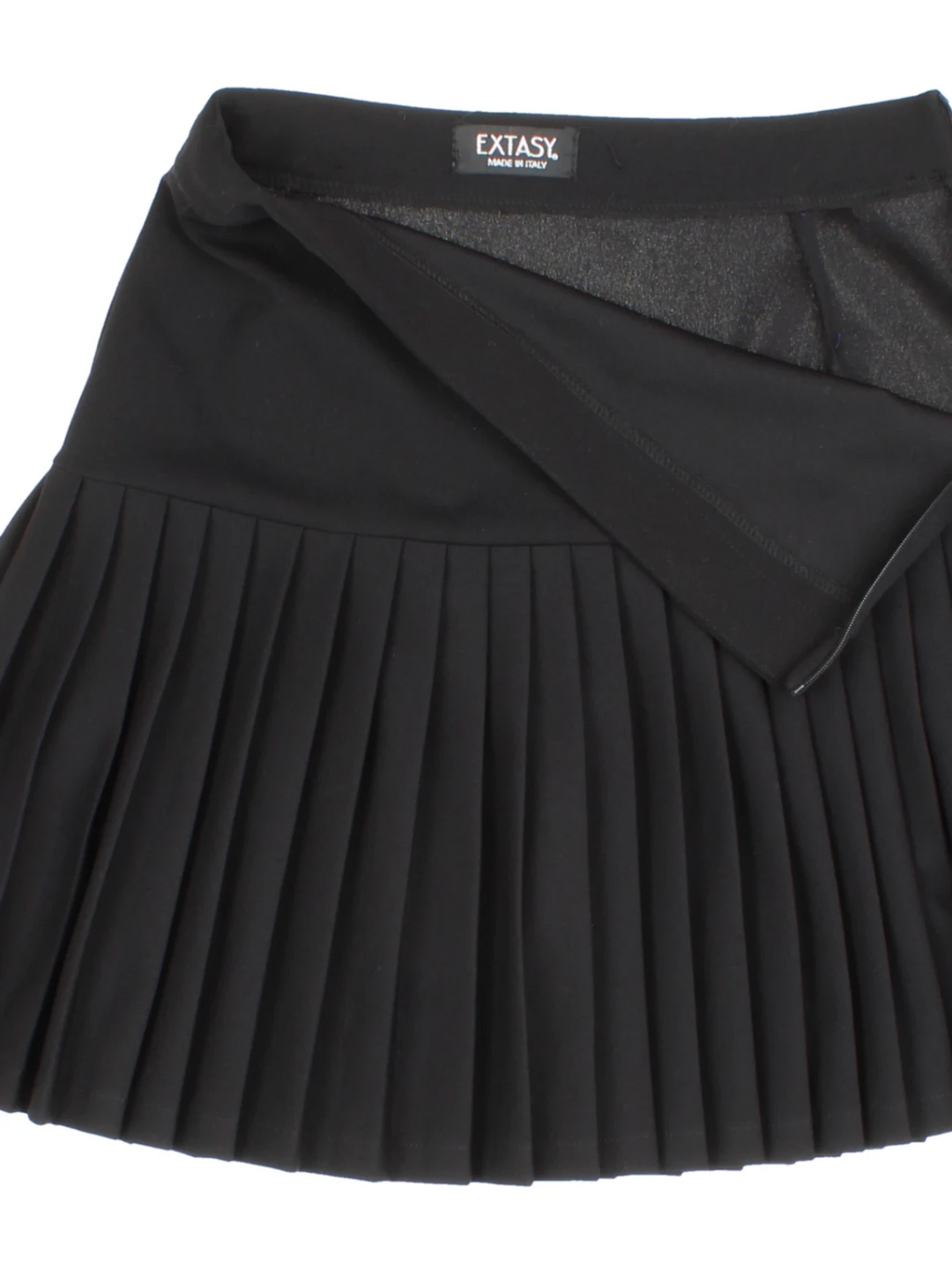 Y2K Pleated Mini Skirt (Size XS)