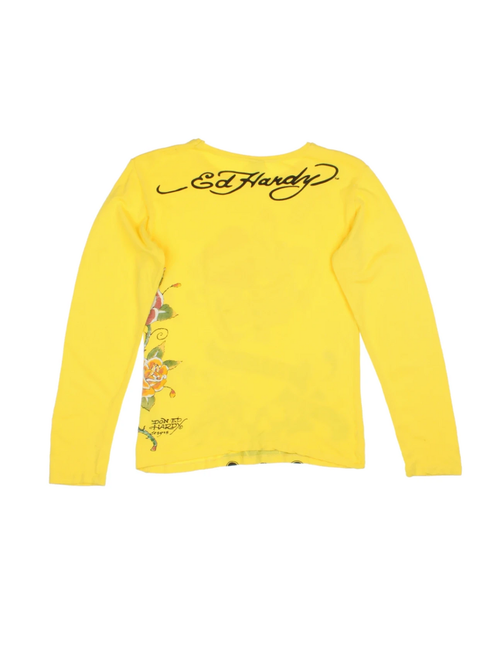 Y2K Ed Hardy Love Kills Slowly Top (Size S) - VintageFolk