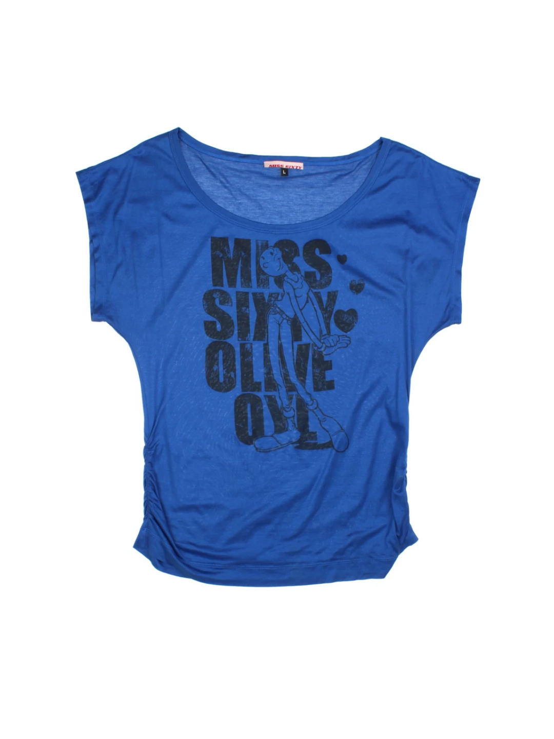 Y2K Miss Sixty Olive Oyl T-Shirt (Size M) - VintageFolk