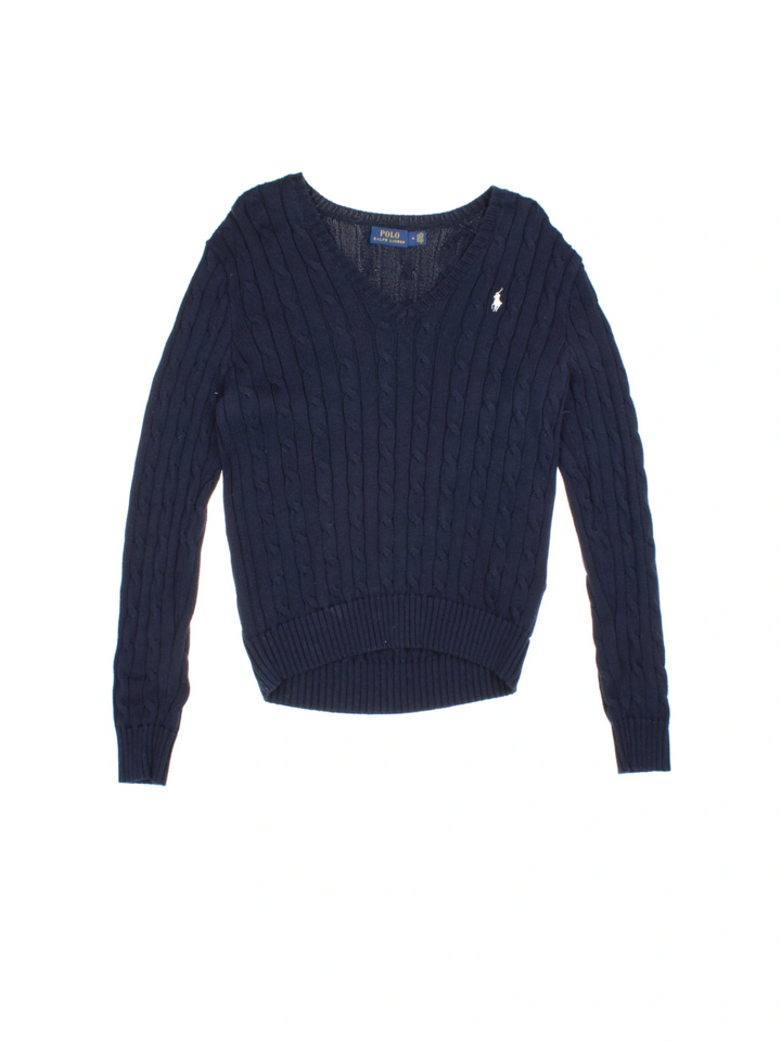 Ralph Lauren Cable Knit Jumper (Size M) - VintageFolk