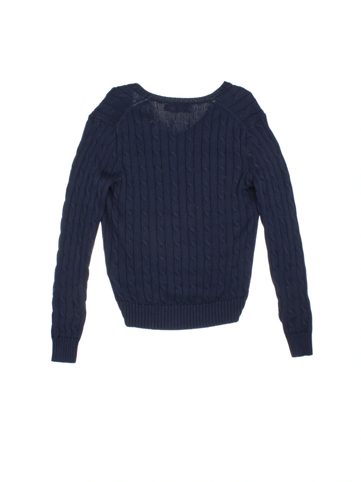 Ralph Lauren Cable Knit Jumper (Size M) - VintageFolk