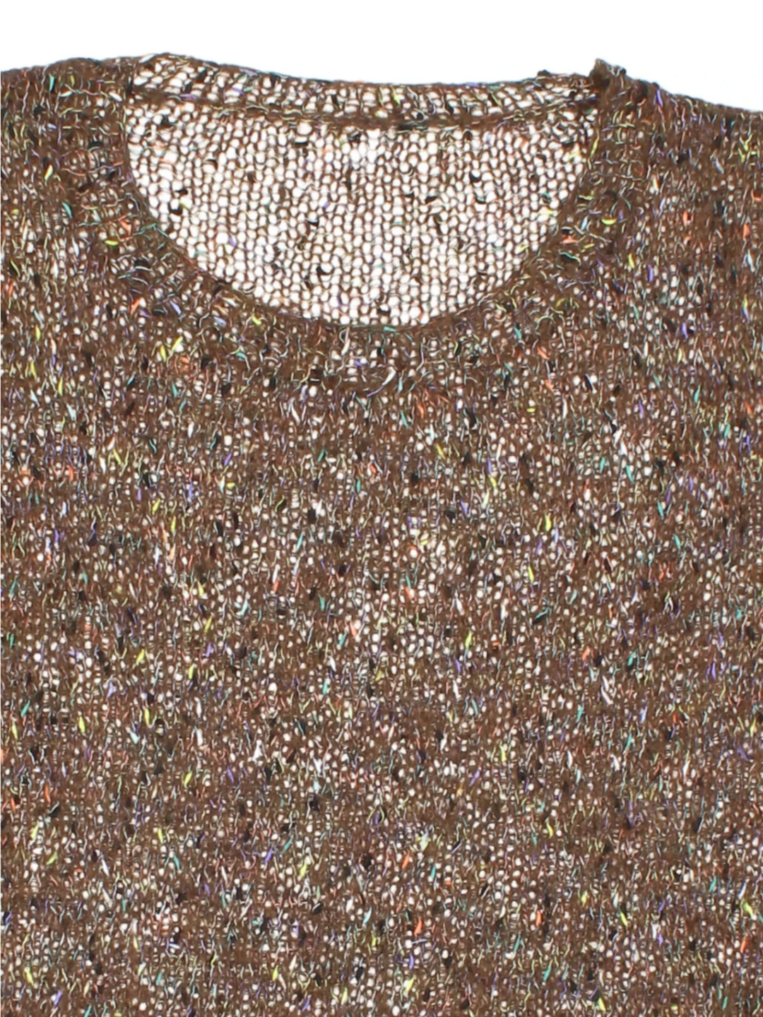 Y2K Loose Speckled Knit Jumper (Size M) - VintageFolk