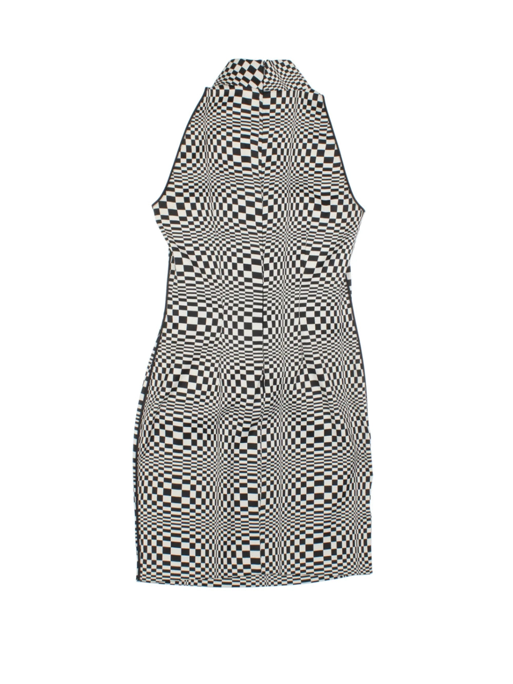 Y2K Checkerboard Mini Dress (Size XS) - VintageFolk