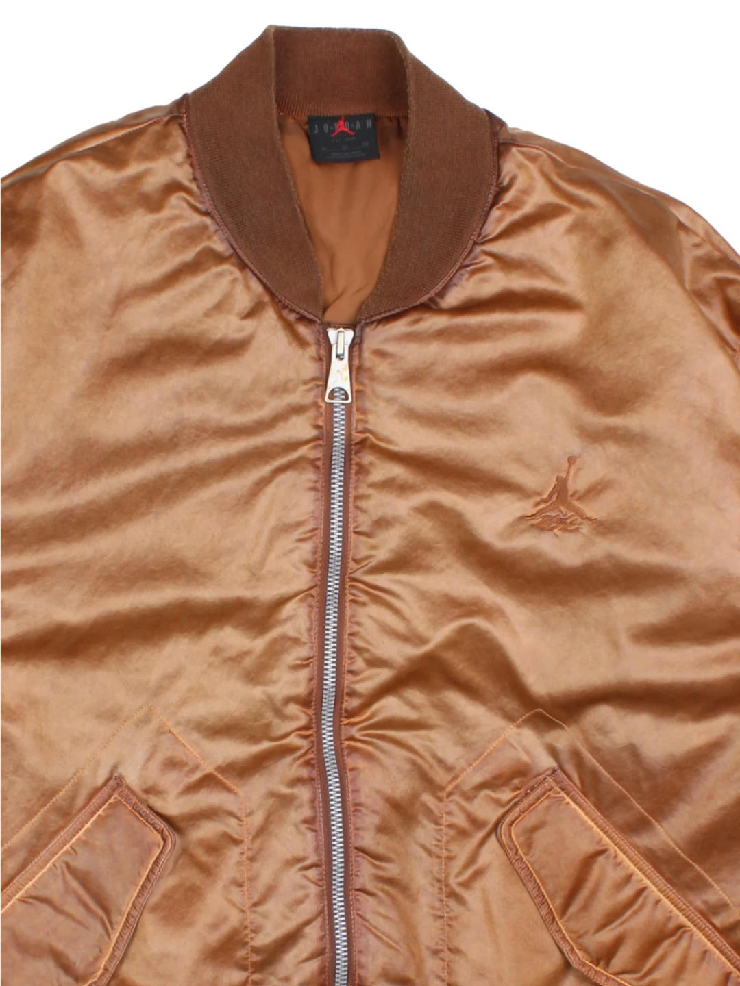 90'S Nike Jordan Renegade Bomber Jacket (Size XXL) - VintageFolk