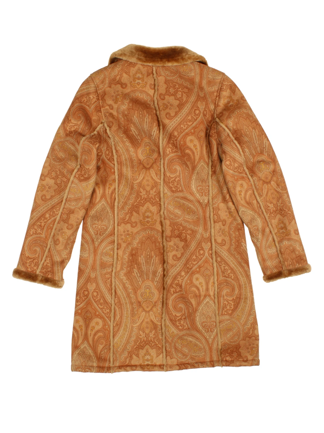 Paisley Afghan Coat (Size M) - VintageFolk