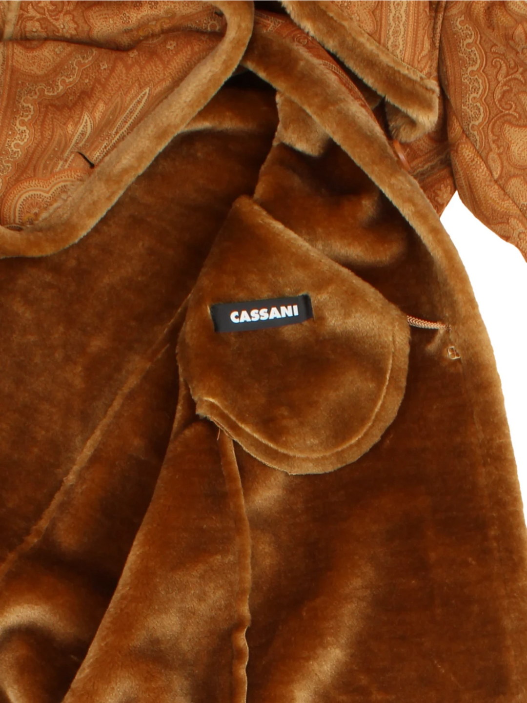 Paisley Afghan Coat (Size M) - VintageFolk