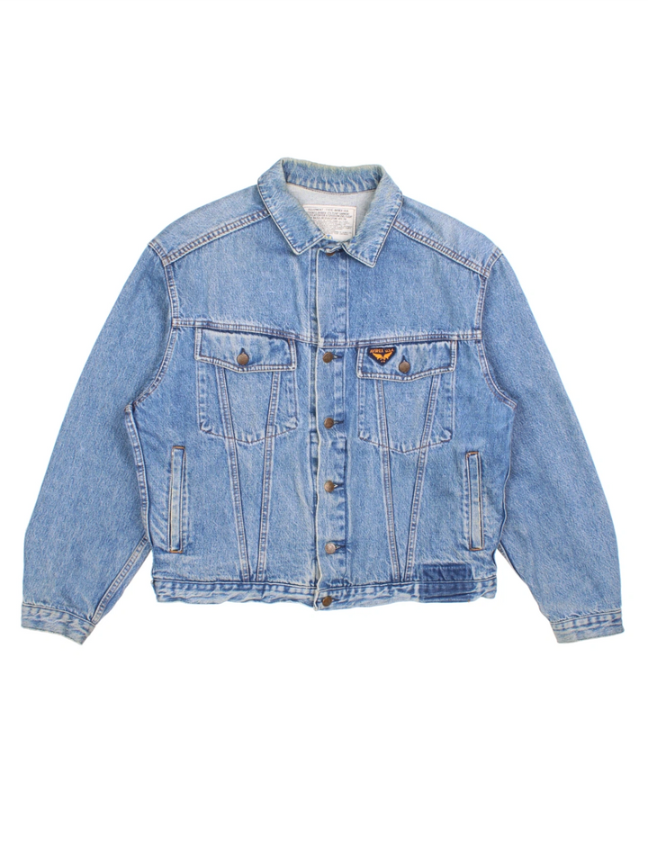 90's Avirex International Denim Jacket (Size L)