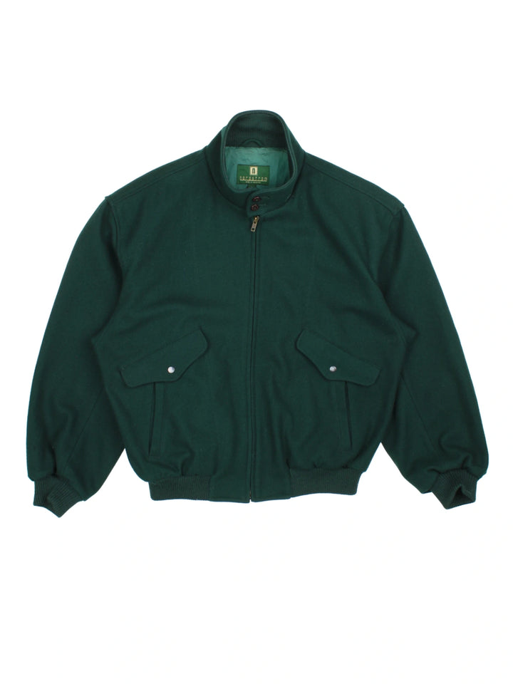 90's Nordstrom Wool Bomber Jacket (Size L)