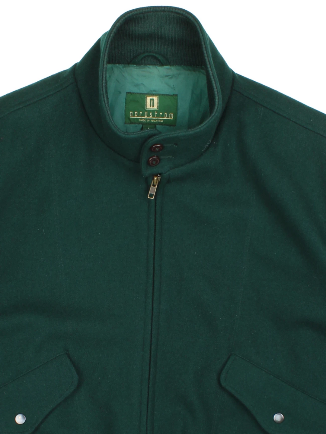 90's Nordstrom Wool Bomber Jacket (Size L)