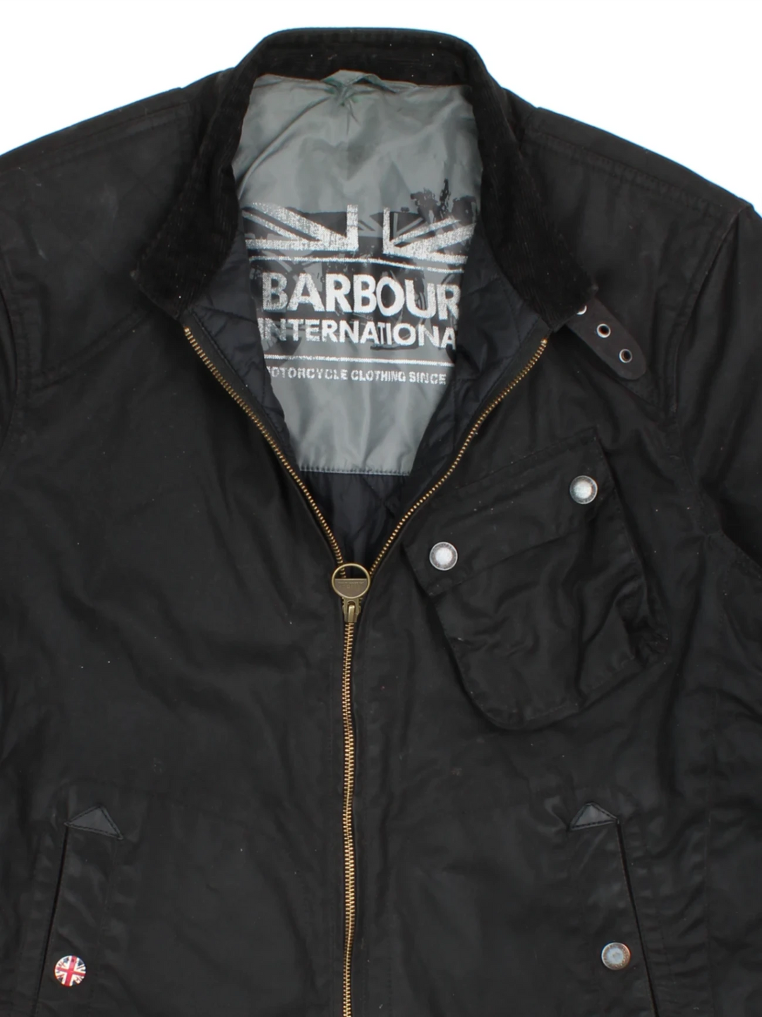 Barbour International Biker Jacket (Size L)