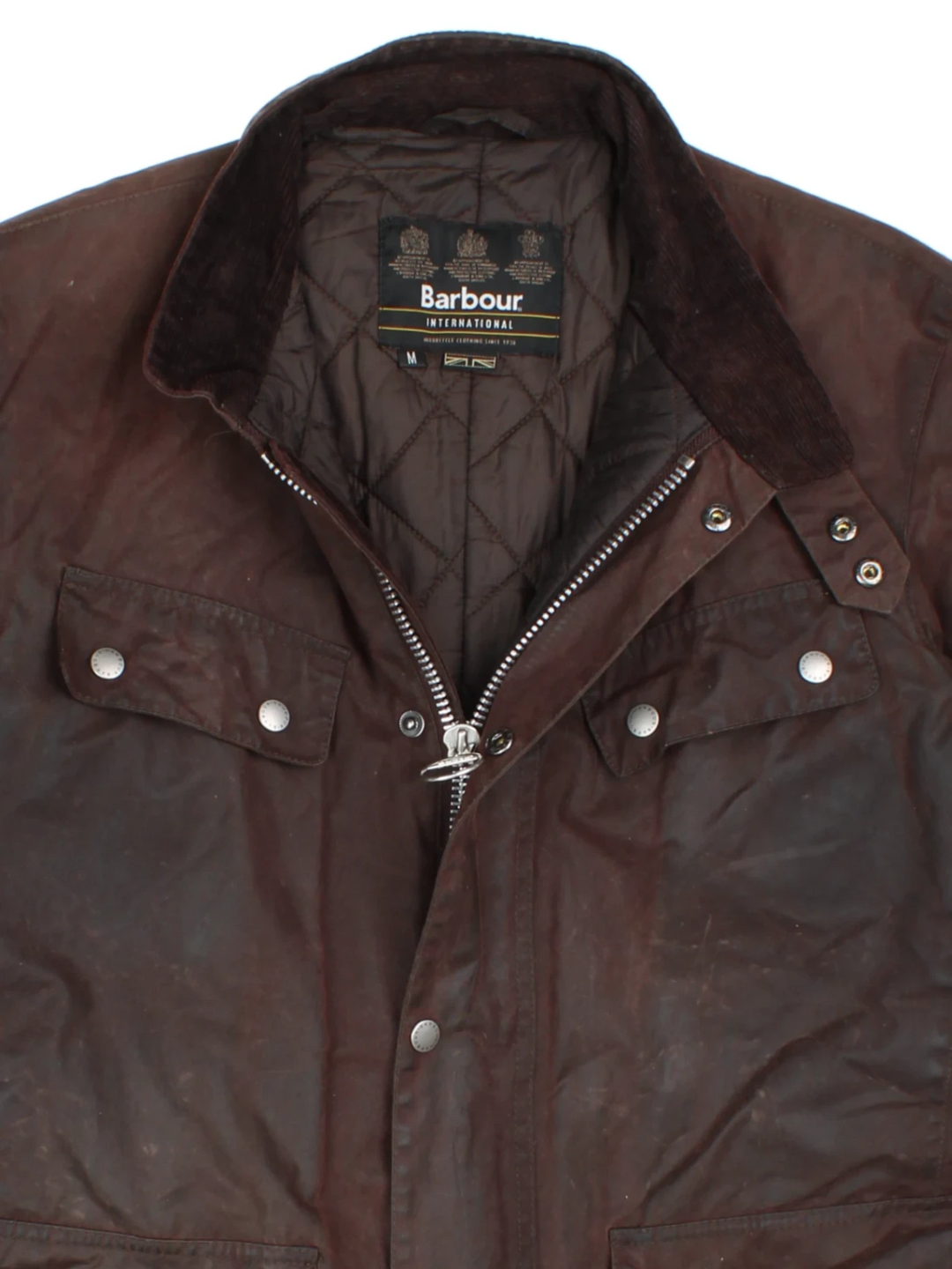 Barbour International Wax Jacket (Size M) – VintageFolk