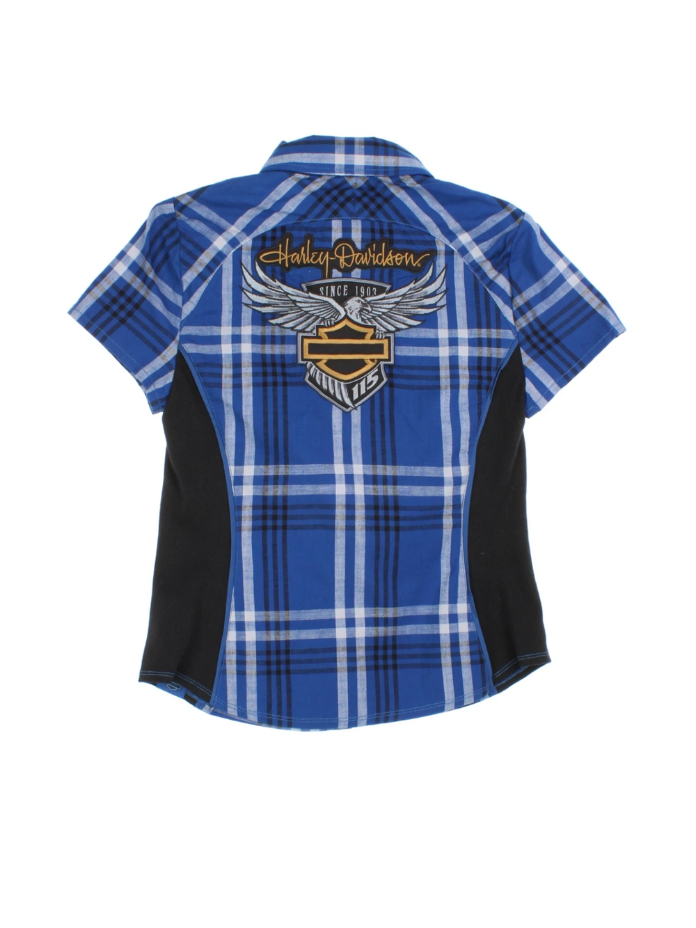 Harley-Davidson Embroidered Shirt (Size XS) - VintageFolk