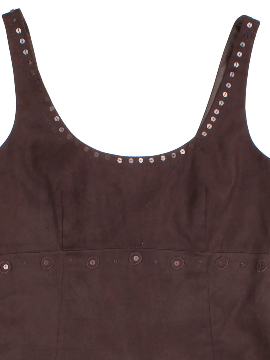 Y2K Sequin Vest (Size XS) - VintageFolk