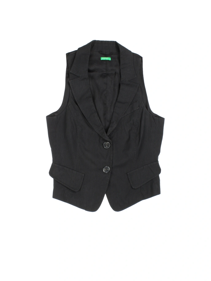 Y2K Pinstripe Waistcoat (Size S)